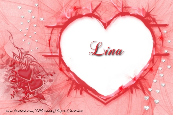 Cartoline d'amore - Cuore | Amore Lina