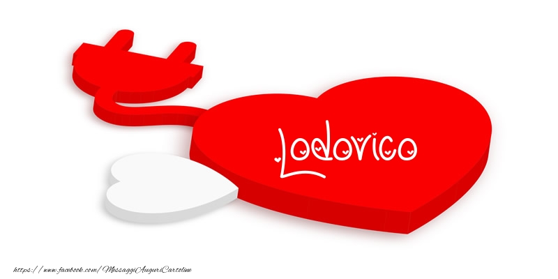 Cartoline d'amore - Cuore | Love Lodovico