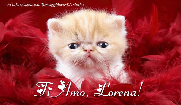 Cartoline d'amore - Ti amo, Lorena!