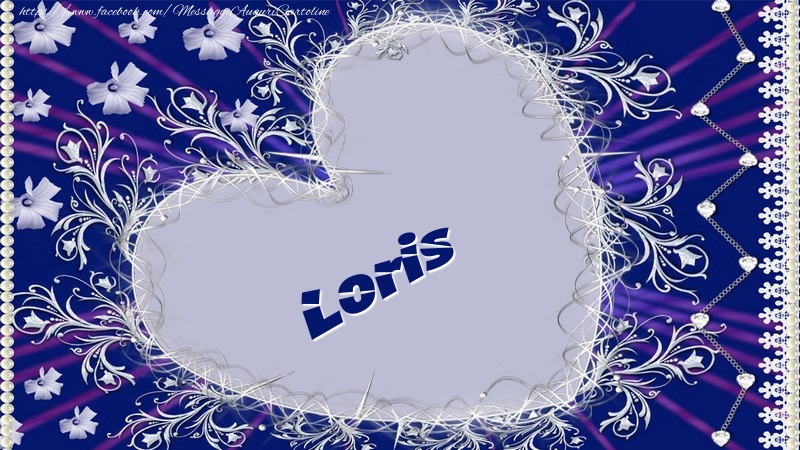 Cartoline d'amore - Cuore & Fiori | Loris