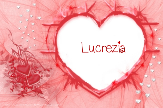 Cartoline d'amore - Love Lucrezia!