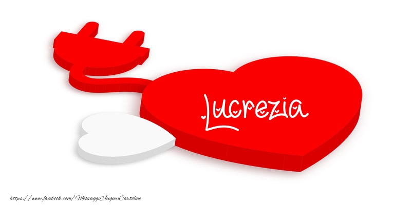 Cartoline d'amore - Cuore | Love Lucrezia