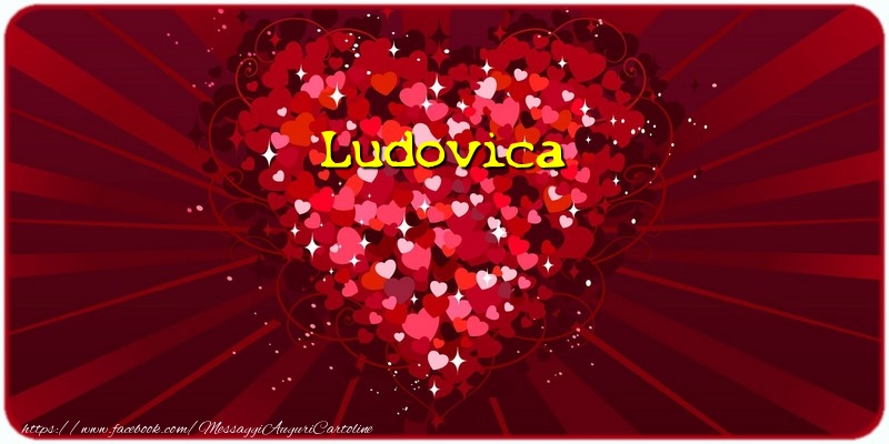 Cartoline d'amore - Cuore | Ludovica