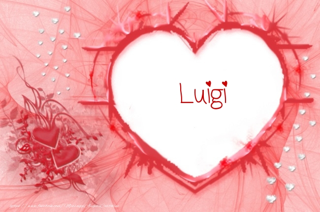 Cartoline d'amore - Cuore | Love Luigi!