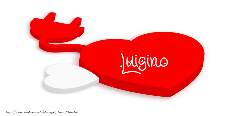Cartoline d'amore - Cuore | Love Luigino