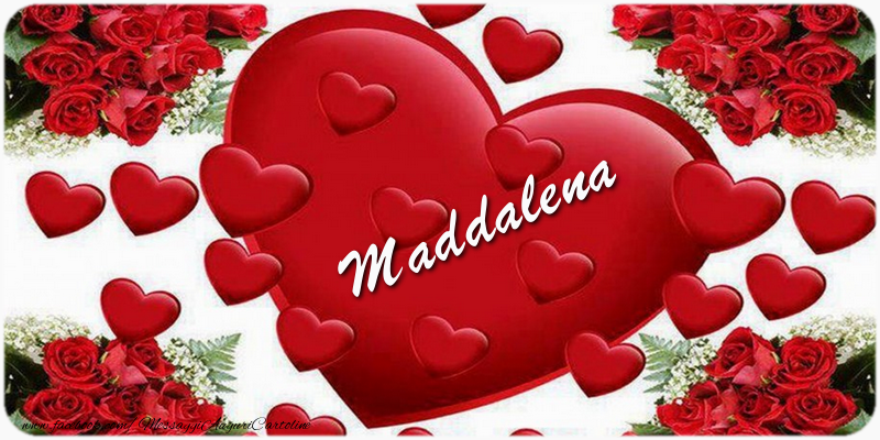  Cartoline d'amore - Cuore | Maddalena