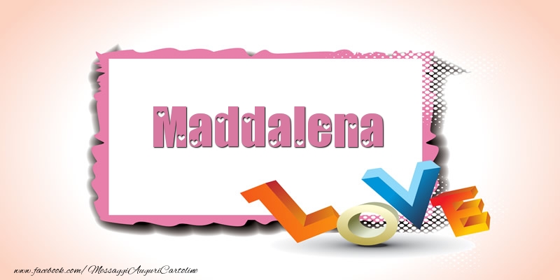 Cartoline d'amore - Maddalena Love