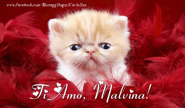 Cartoline d'amore - Ti amo, Malvina!