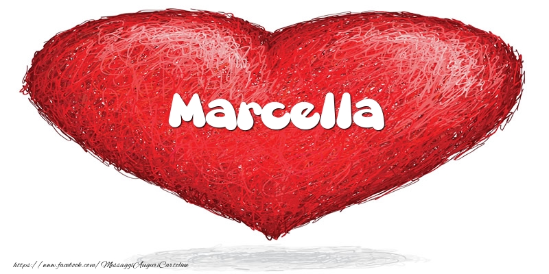 Cartoline d'amore -  Marcella nel cuore
