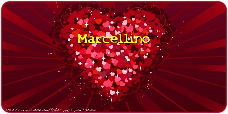 Cartoline d'amore - Cuore | Marcellino