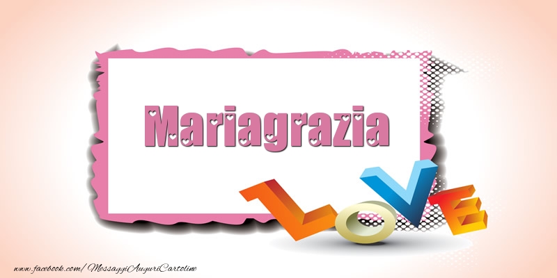 Cartoline d'amore - Mariagrazia Love
