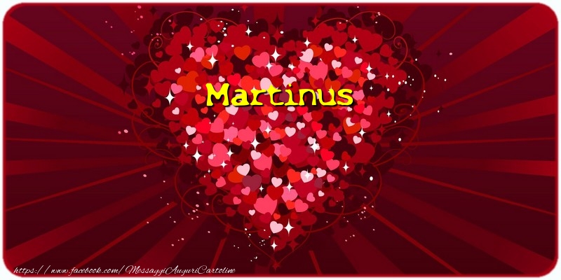 Cartoline d'amore - Cuore | Martinus