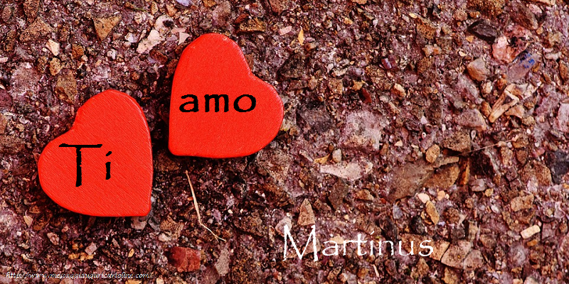 Cartoline d'amore - Cuore | Ti amo Martinus
