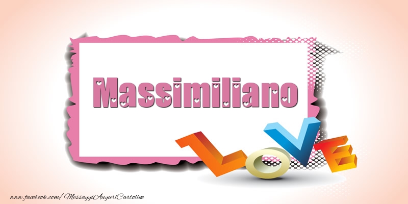 Cartoline d'amore - Massimiliano Love