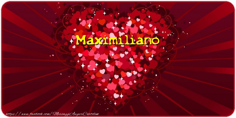 Cartoline d'amore - Cuore | Maximiliano