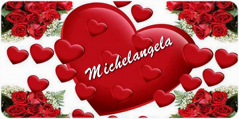 Cartoline d'amore - Cuore | Michelangela
