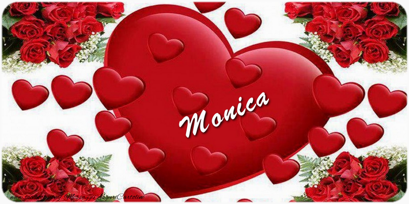 Cartoline d'amore - Cuore | Monica