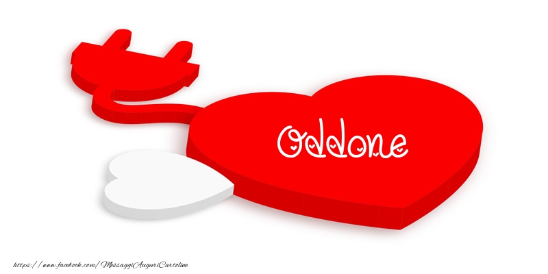 Cartoline d'amore - Cuore | Love Oddone