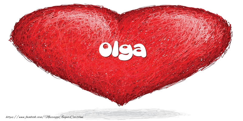 Cartoline d'amore -  Olga nel cuore