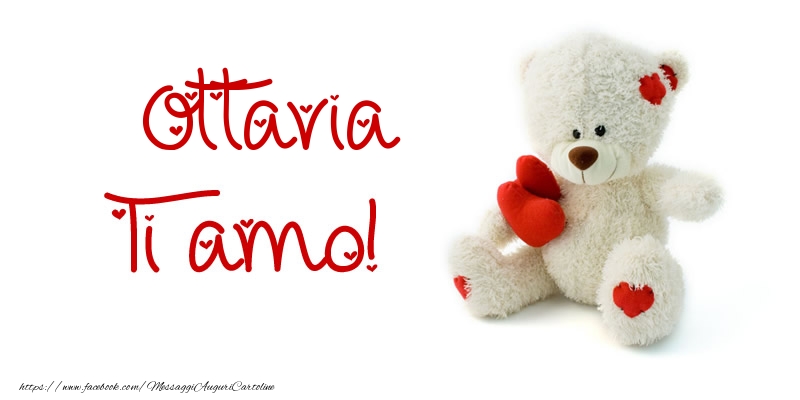 Cartoline d'amore - Ottavia Ti amo!