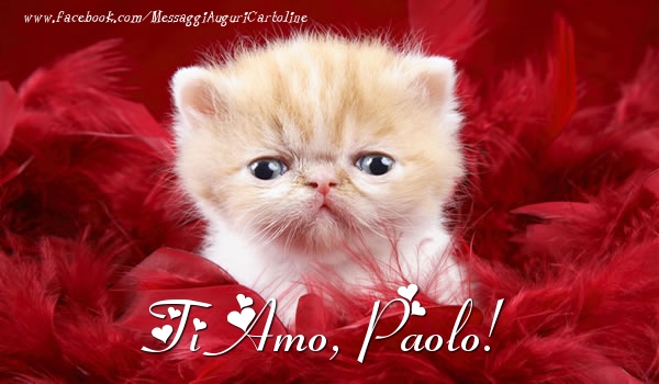 Cartoline d'amore - Ti amo, Paolo!