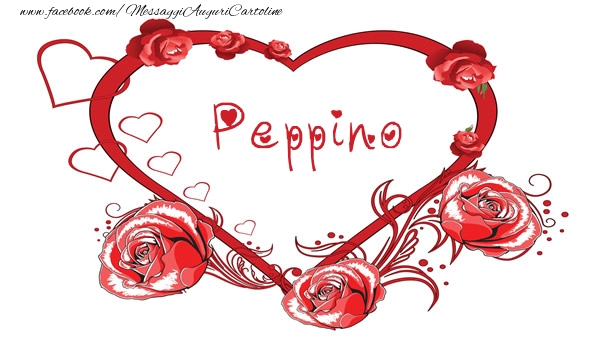 Cartoline d'amore - Cuore | Love  Peppino
