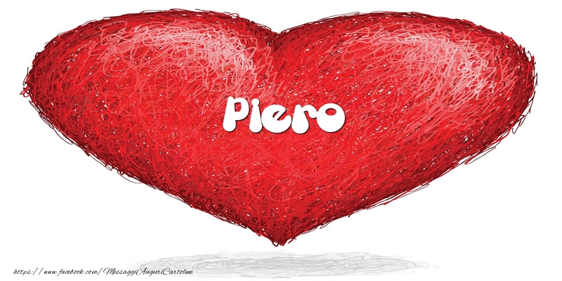 Cartoline d'amore -  Piero nel cuore