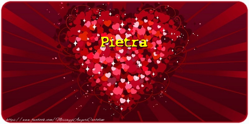 Cartoline d'amore - Cuore | Pietra