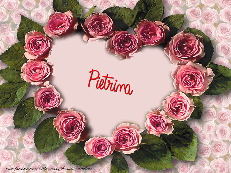 Cartoline d'amore - Cuore | Pietrina