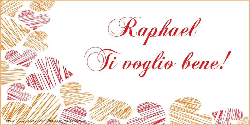 Cartoline d'amore - Cuore | Raphael Ti voglio bene!