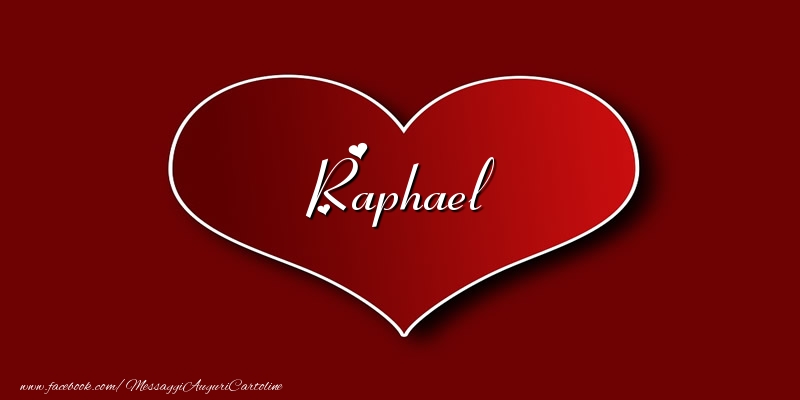 Cartoline d'amore - Cuore | Amore Raphael