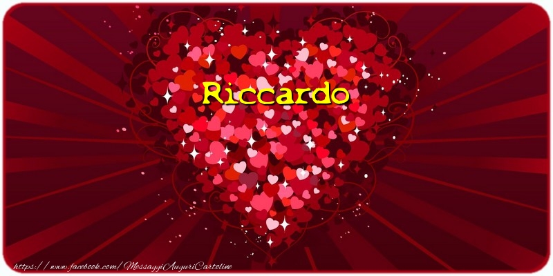 Cartoline d'amore - Cuore | Riccardo