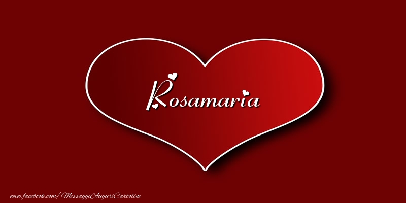 Cartoline d'amore - Amore Rosamaria
