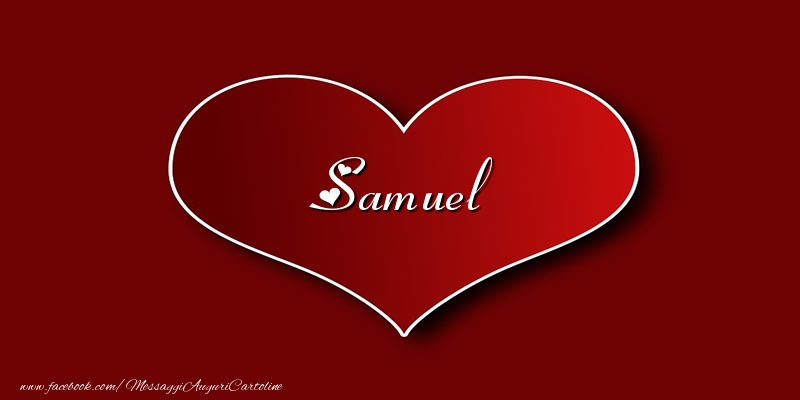 Cartoline d'amore - Cuore | Amore Samuel