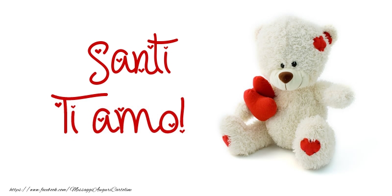 Cartoline d'amore - Santi Ti amo!