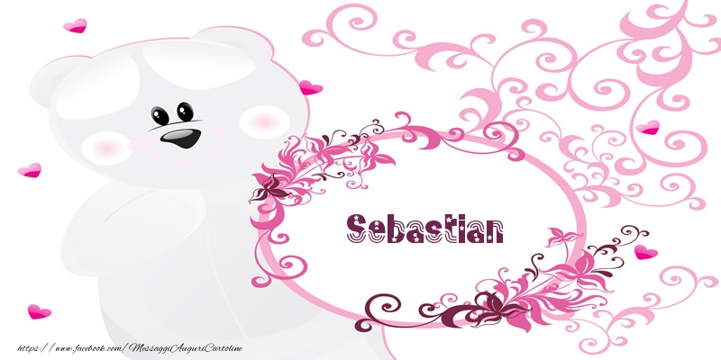 Cartoline d'amore - Sebastian Ti amo!