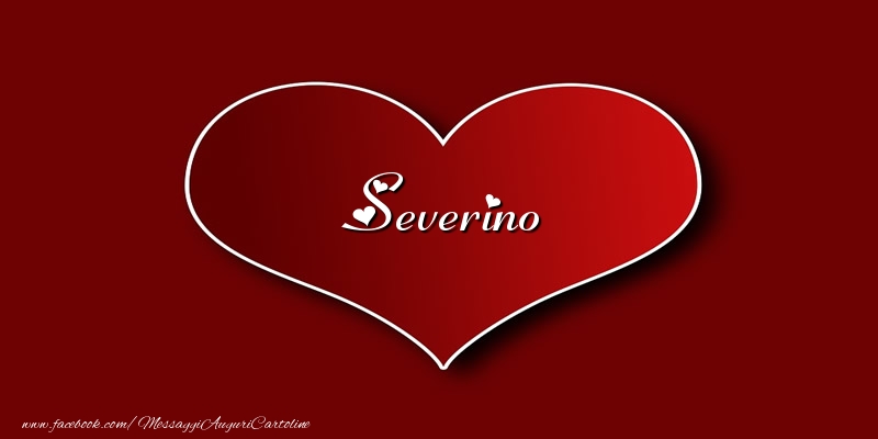 Cartoline d'amore - Amore Severino