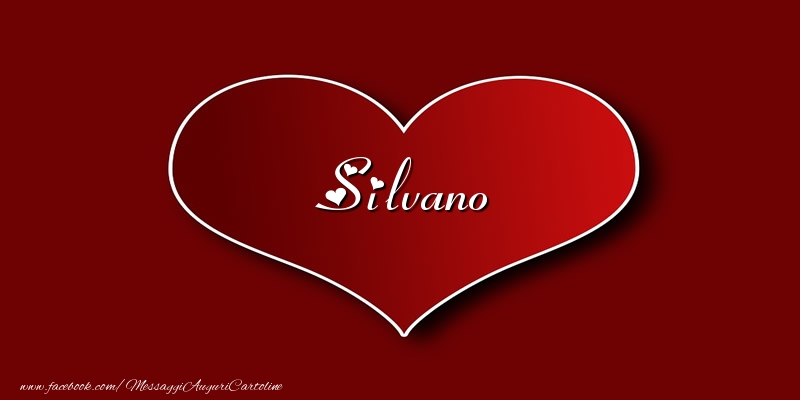 Cartoline d'amore - Amore Silvano