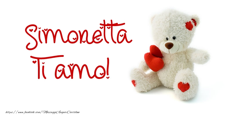 Cartoline d'amore - Animali & Animazione & Cuore & Orsi | Simonetta Ti amo!