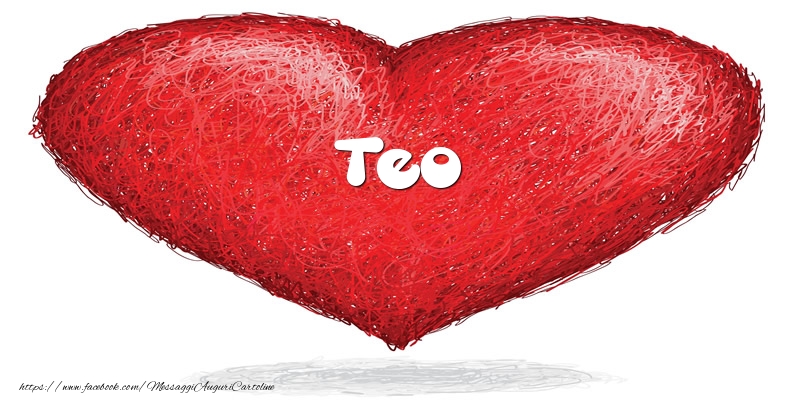 Cartoline d'amore -  Teo nel cuore