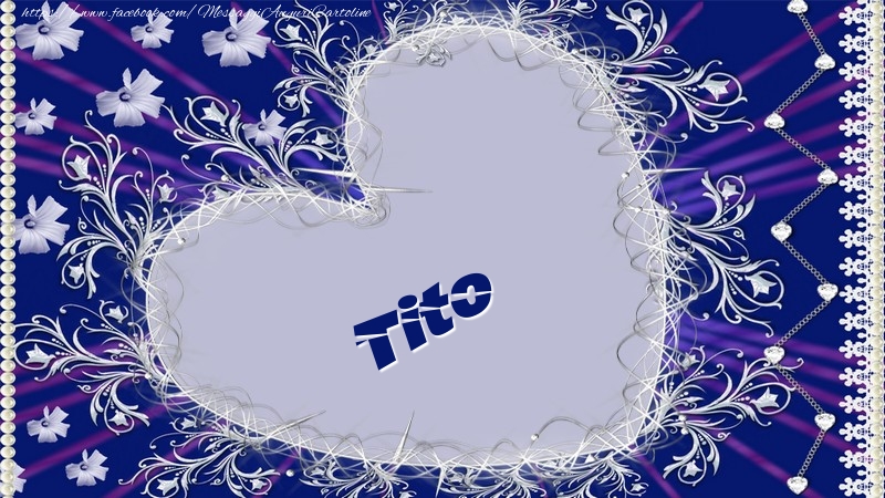 Cartoline d'amore - Cuore & Fiori | Tito