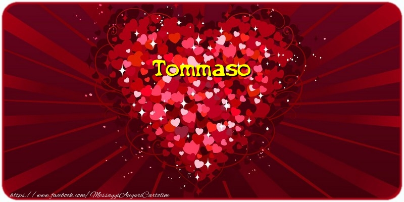 Cartoline d'amore - Cuore | Tommaso