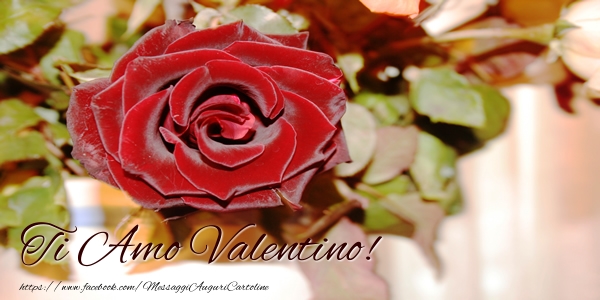 Cartoline d'amore - Ti amo Valentino!