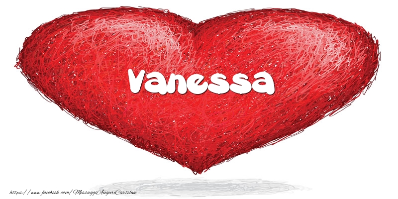 Cartoline d'amore -  Vanessa nel cuore
