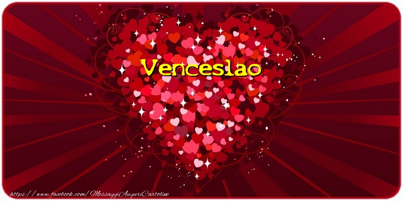 Cartoline d'amore - Cuore | Venceslao