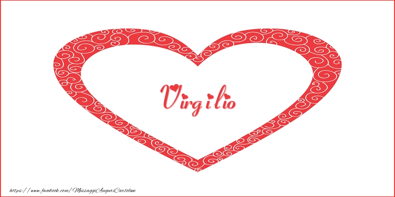 Cartoline d'amore -  Virgilio | Nome nel Cuore
