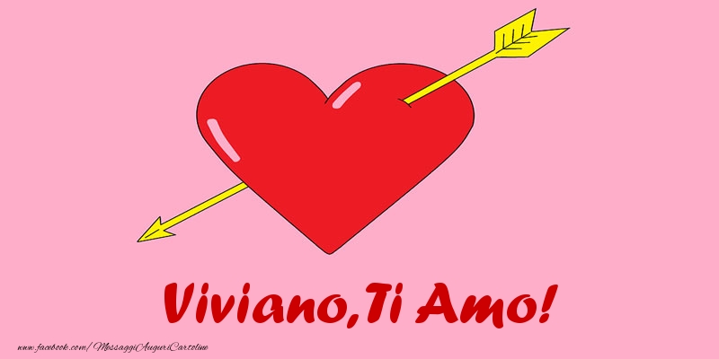 Cartoline d'amore - Viviano, ti amo!