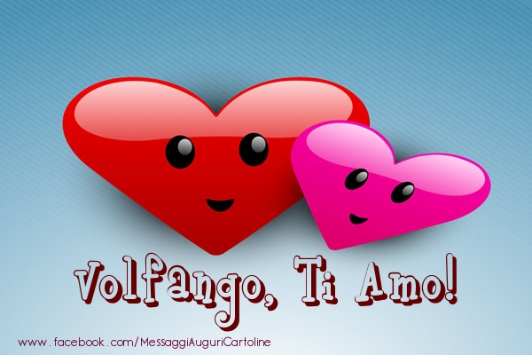Cartoline d'amore - Volfango, ti amo!