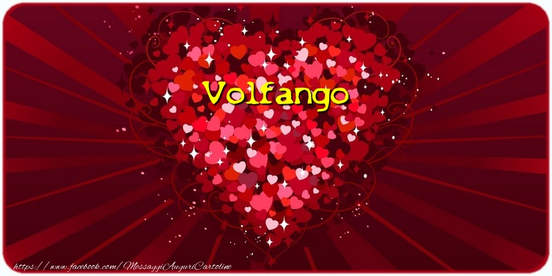 Cartoline d'amore - Cuore | Volfango