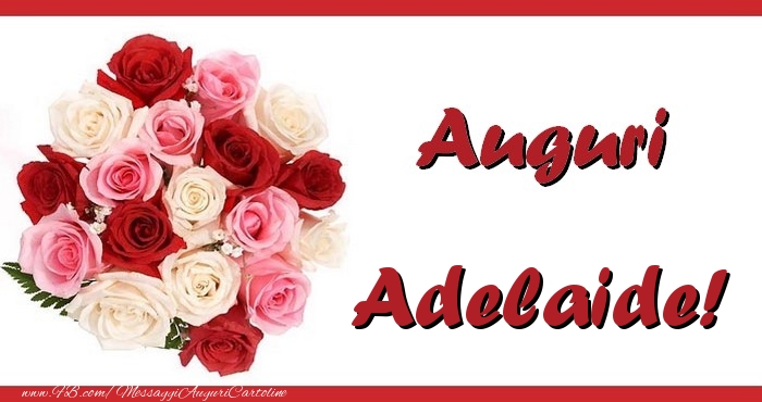  Cartoline di auguri - Mazzo Di Fiori & Rose | Auguri Adelaide